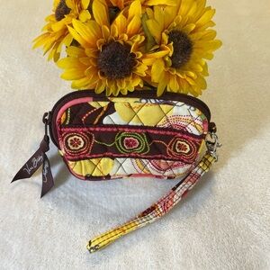 Vera Bradley Buttercup coin purse wristlet
